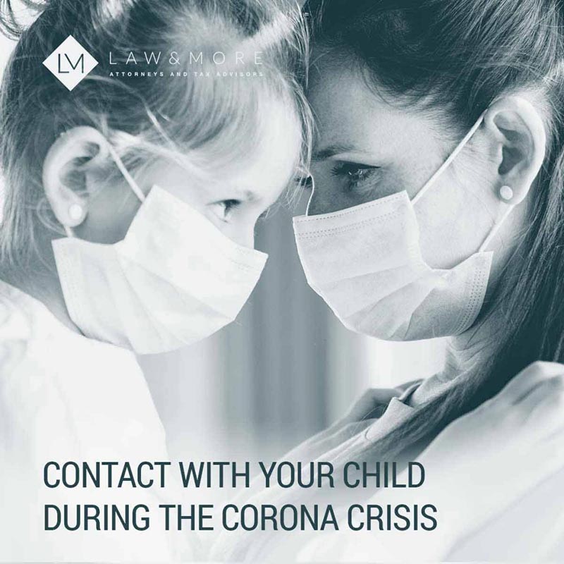 Contact with your child during the Corona crisis image