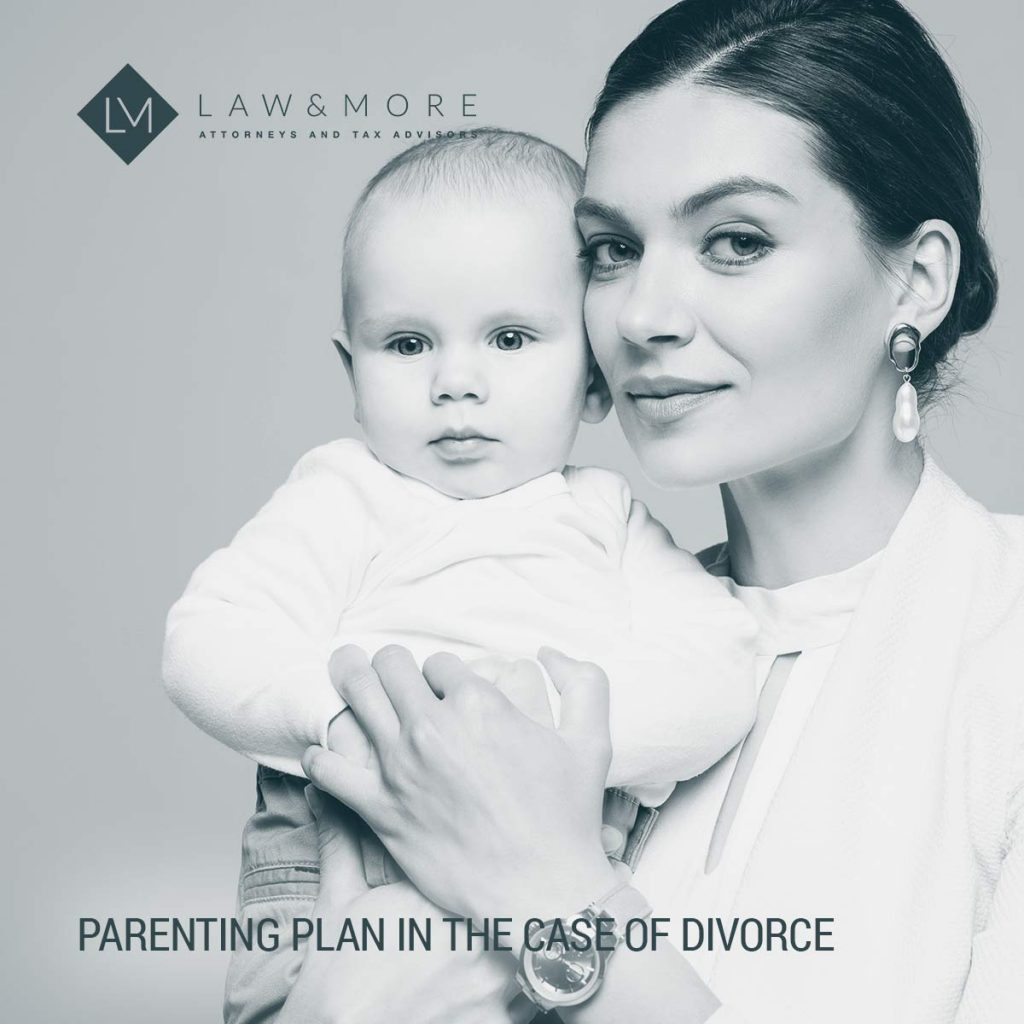 Forældreplan i tilfælde af skilsmisse