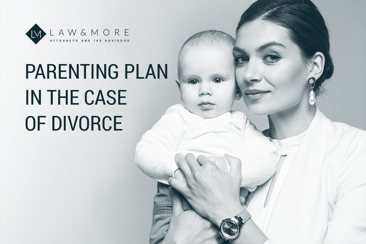 離婚の場合の養育計画