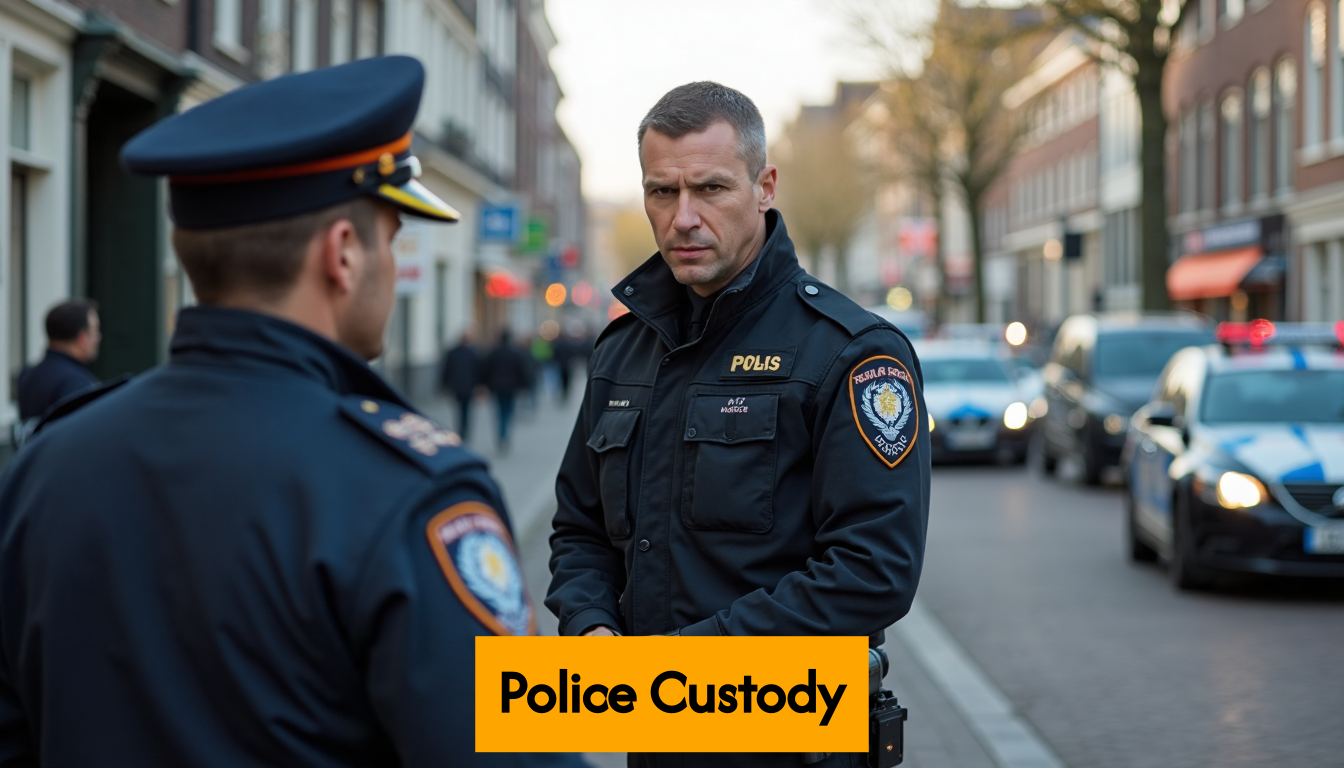 Blog 85 Dutch police arrest on city street