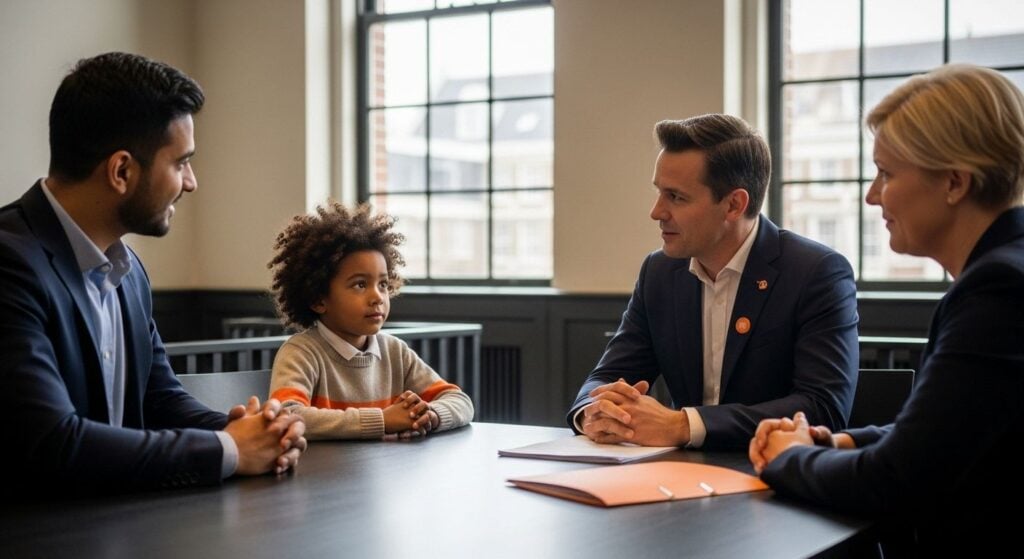 Dutch custody court family