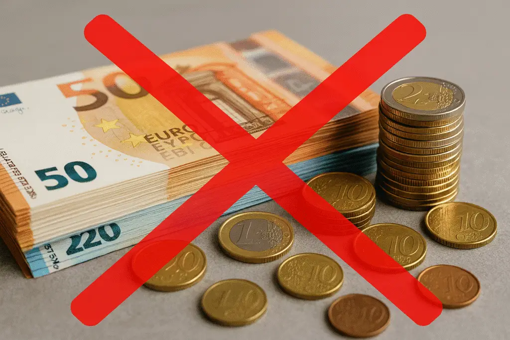 No money