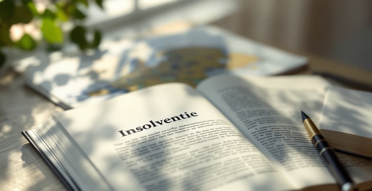 Open law book on desk with Dutch legal text, Netherlands map in background, sunlight casting highlights.
