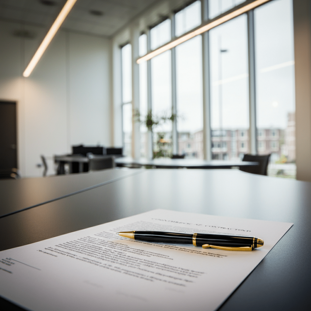 Essential Clauses in Commercial Contracts 2 Contract met pen