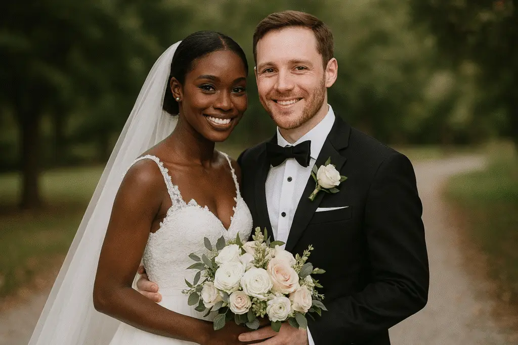 Bride and groom marriage family law Netherlands