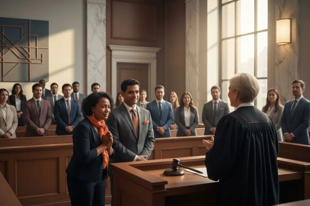 acquittal courtroom justice