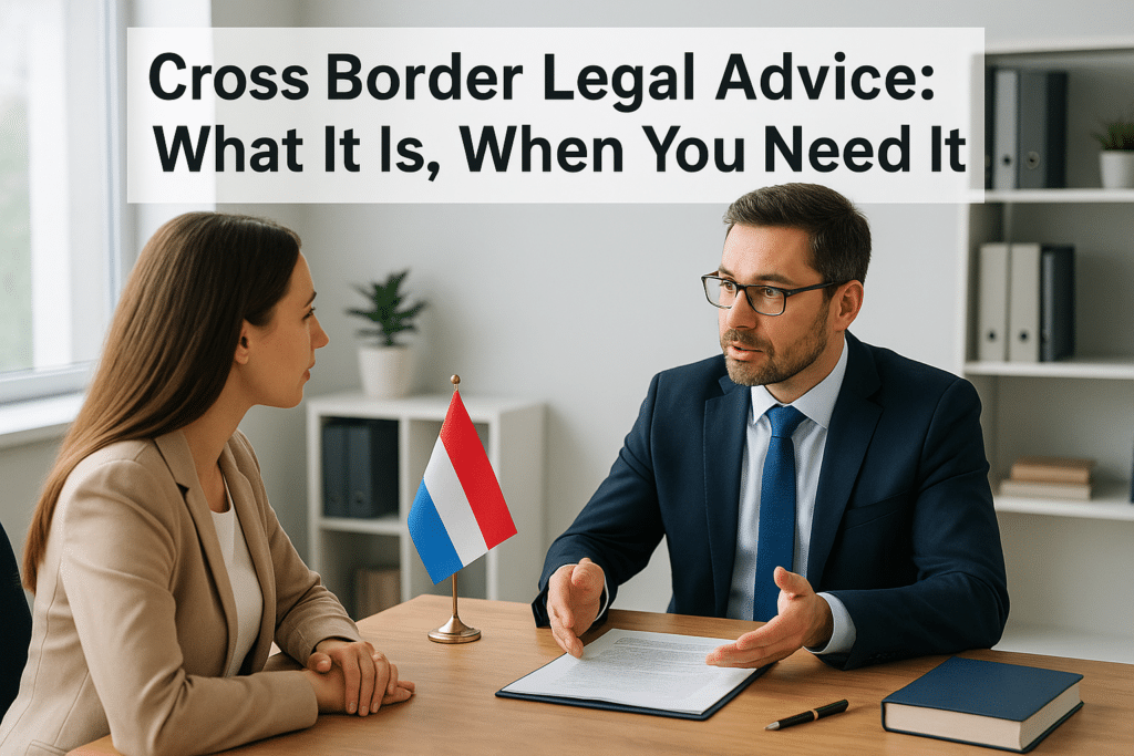 د پولې هاخوا قانوني مشوره: دا څه شی دی، کله چې تاسو ورته اړتیا لرئ