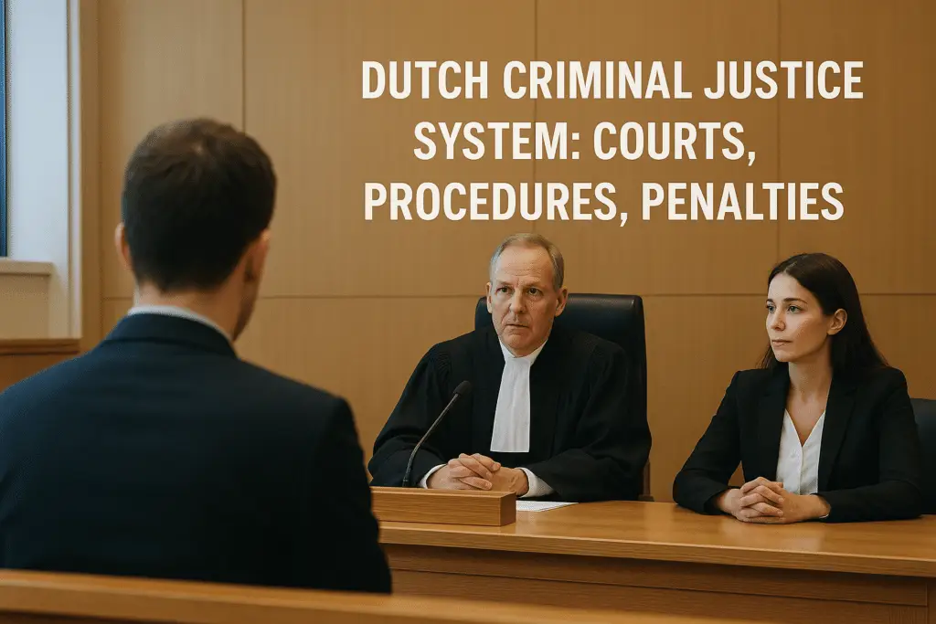 Dutch Criminal Justice System: Courts, Procedures, Penalties