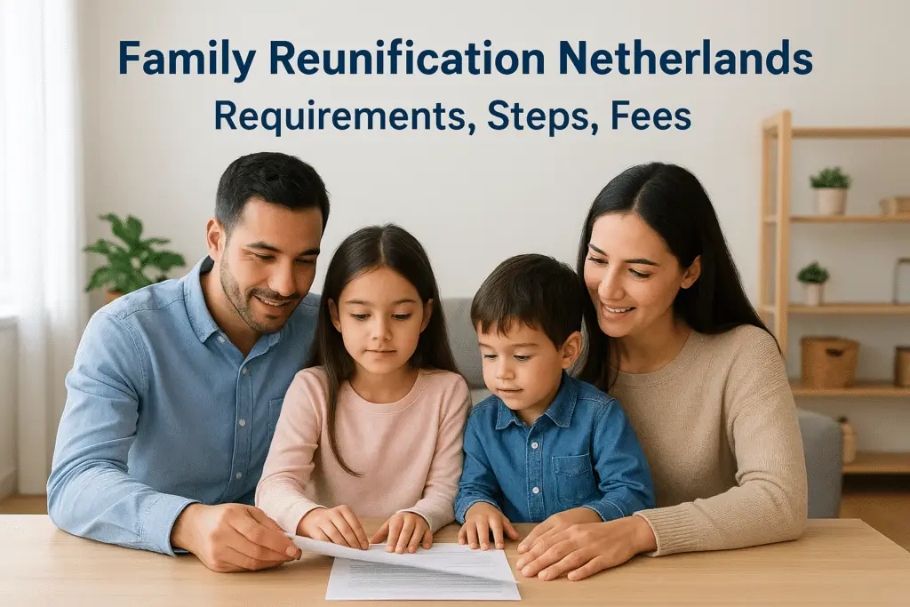 Family Reunification Netherlands: Requirements, Steps, Fees