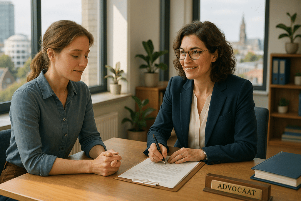 When is a Divorce Complex? Recognize the Warning Signs 2 Twp women in an office