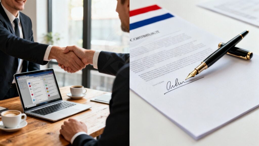 from informal agreements to enforceable rights business deal