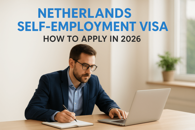 Netherlands Self-Employment Visa: How to Apply in 2026