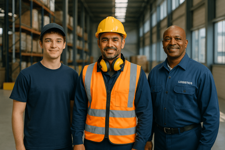 Three temporary agency contracts show the phased system: from a temporary contract in Phase A to a permanent contract in Phase C.