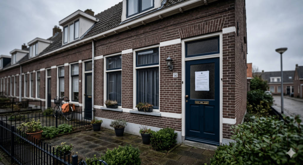 Tvangssalg av eiendom: tvangssalg av et hus gjennom en tvangsauksjon i Nederland