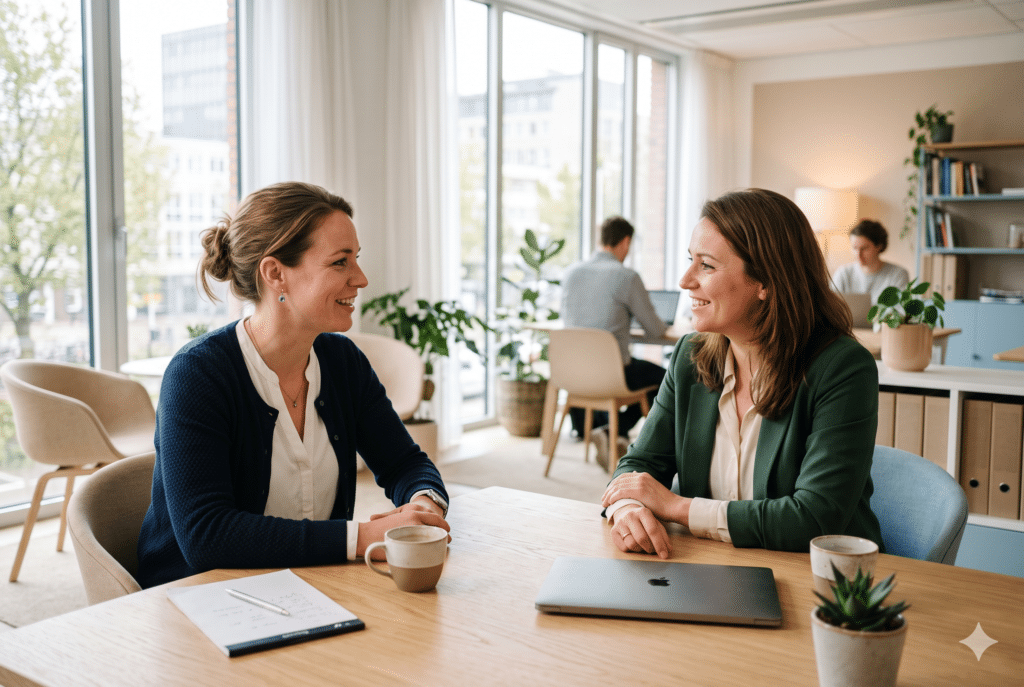 Reintegration after illness: employee and employer discussing return to work
