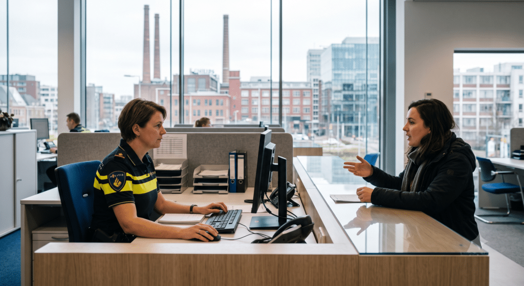 Reporting a crime to the police in Eindhoven