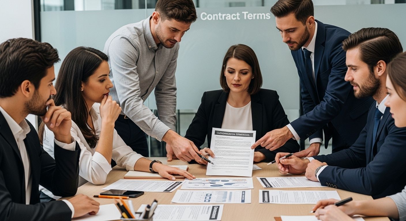 customization business contract terms