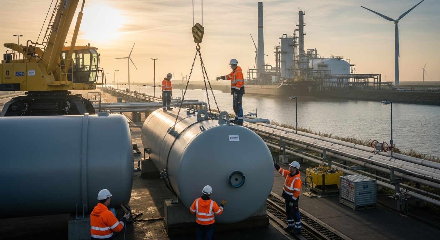 hydrogen infrastructure Dutch business