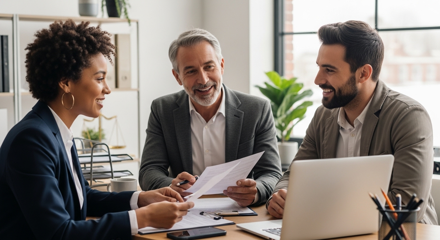 employee employer meeting, employment contract, HR