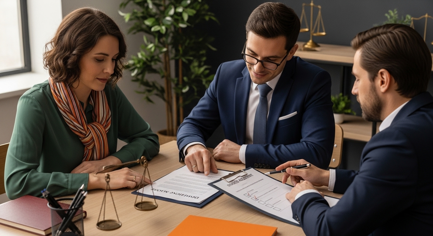 divorce agreement review