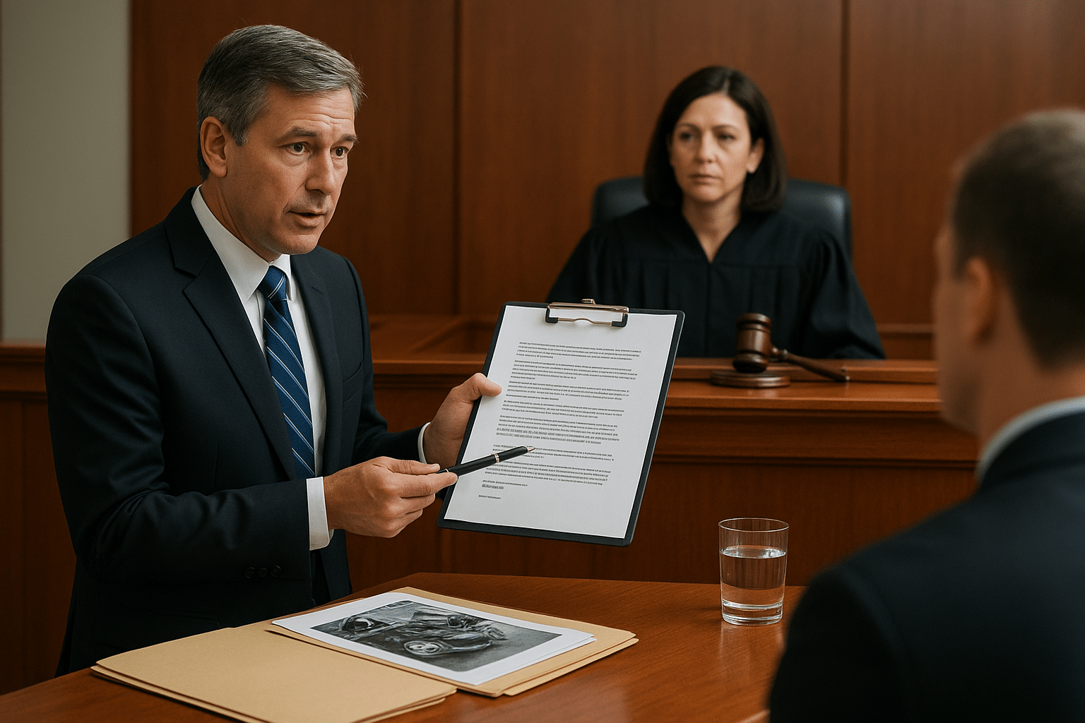 5. Present evidence, witnesses and experts