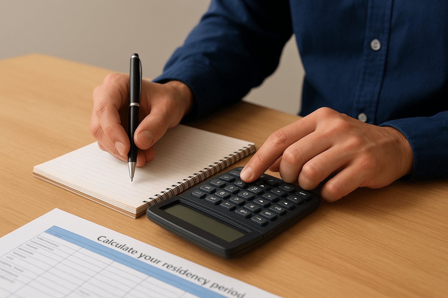 Calculate your residency period