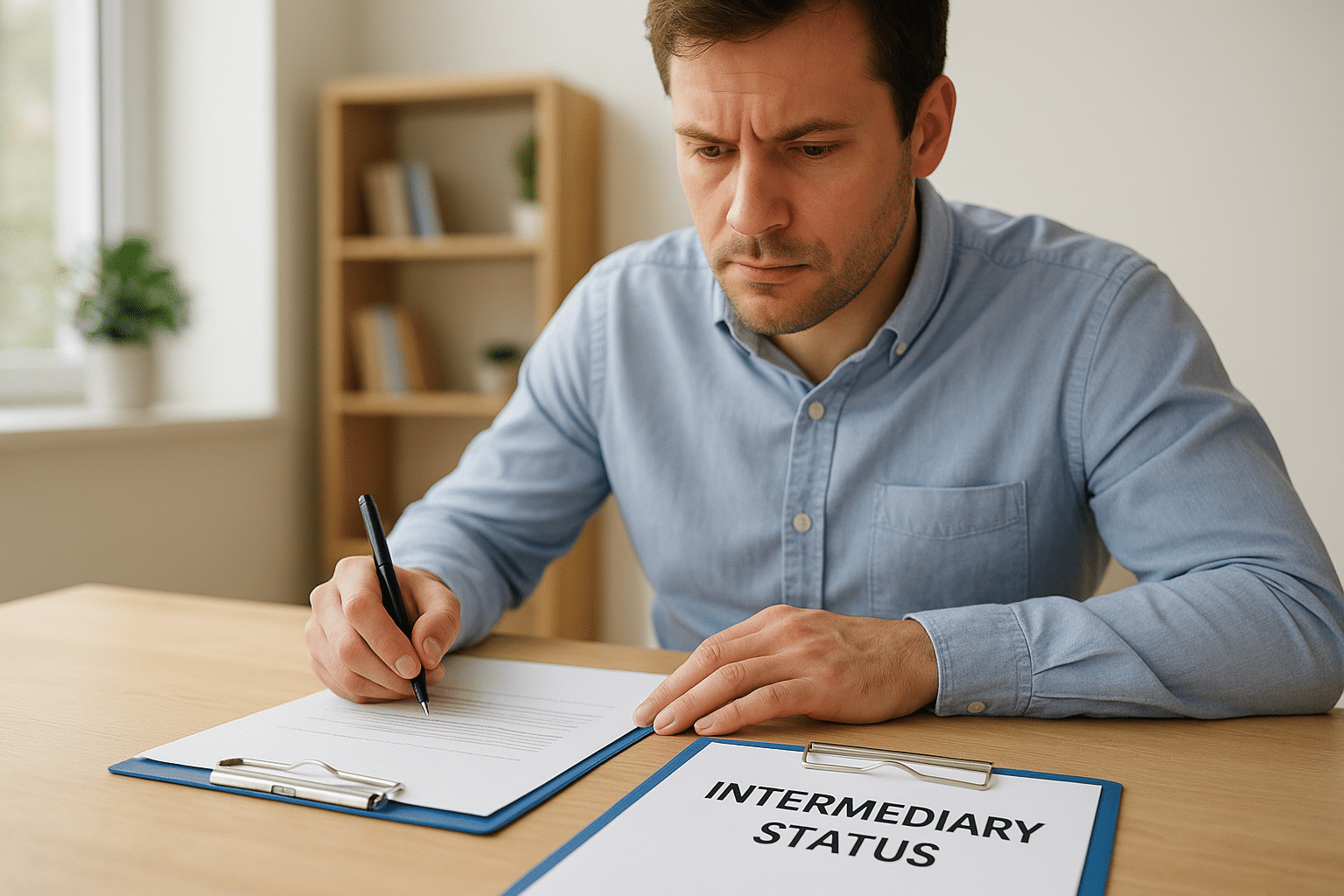 Determine your intermediary status