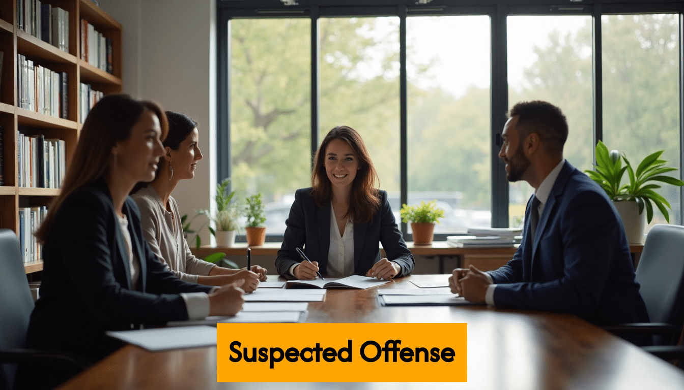Dutch lawyer consulting with company representatives