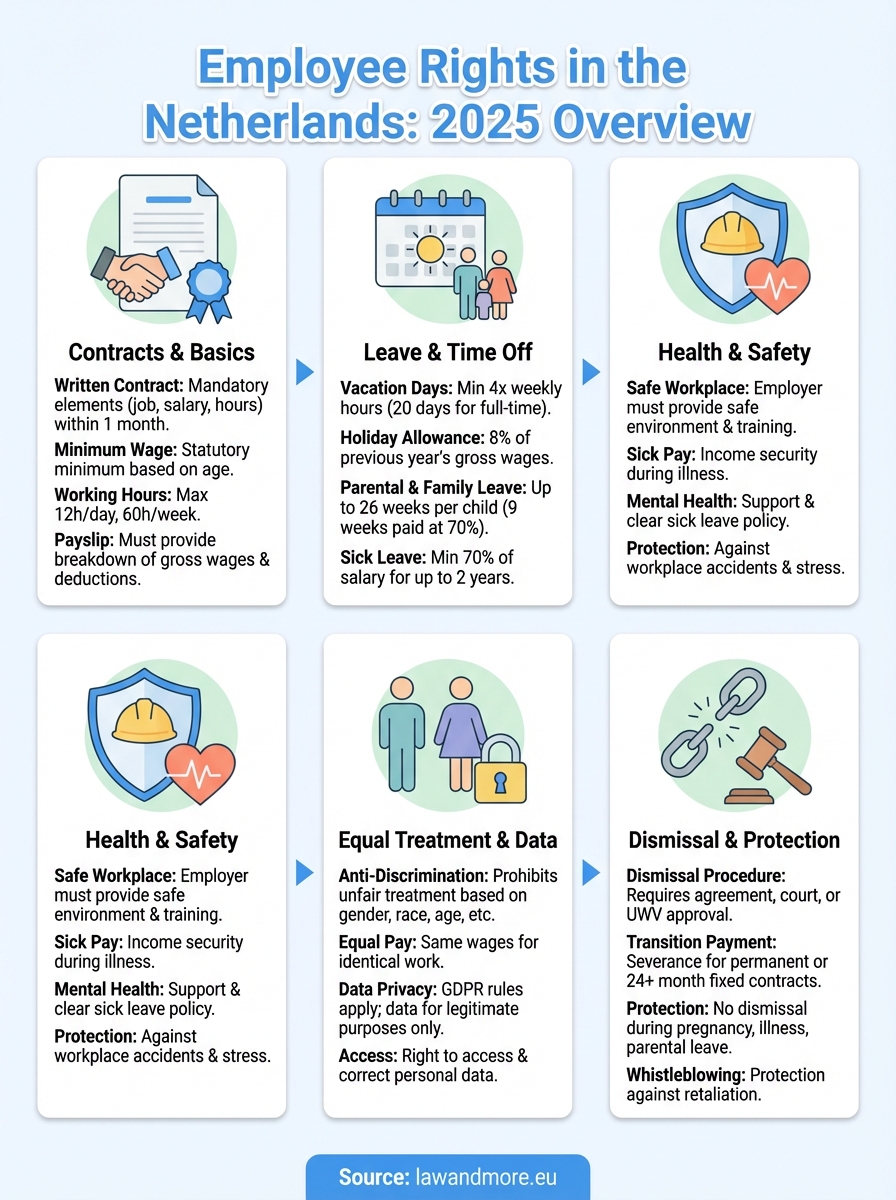 employee rights netherlands infographic