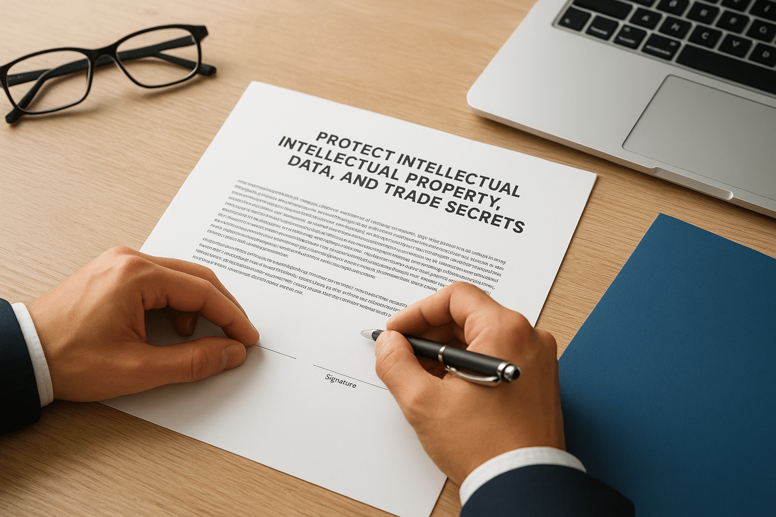 Protect intellectual property, data and trade secrets