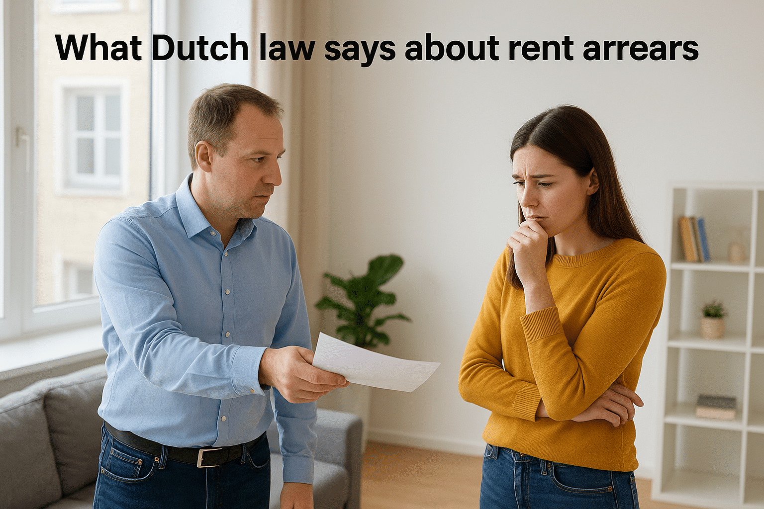 What Dutch law says about rent arrears