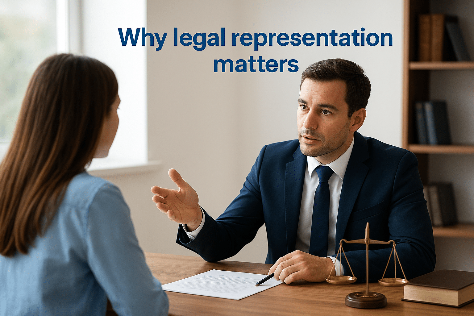 Why legal representation matters