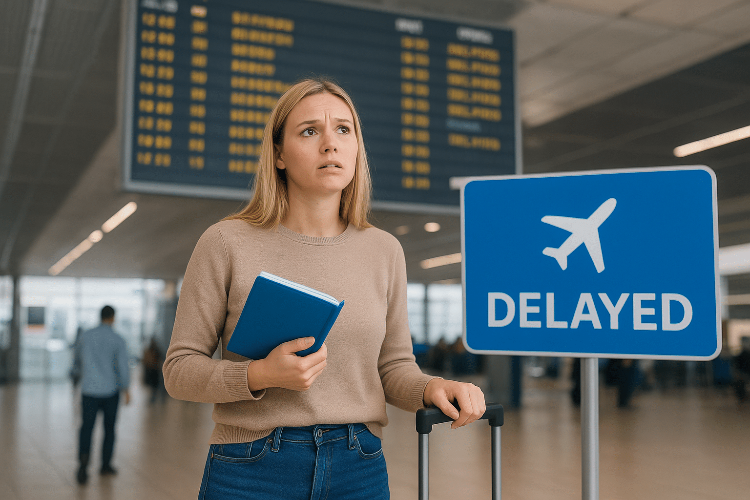 Your rights when flights get delayed