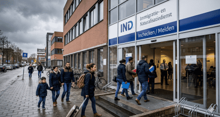 Immigration lawyer assisting with an IND residence permit application in the Netherlands