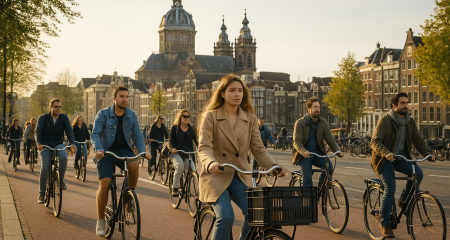 Dutch cycling culture