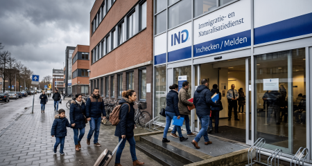 Immigration lawyer assisting with an IND residence permit application in the Netherlands