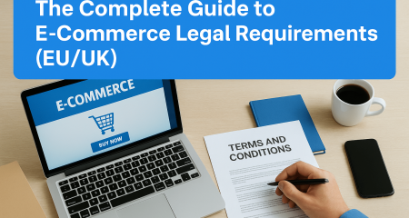 Popoln vodnik po pravnih zahtevah za e-trgovino (EU/Združeno kraljestvo)